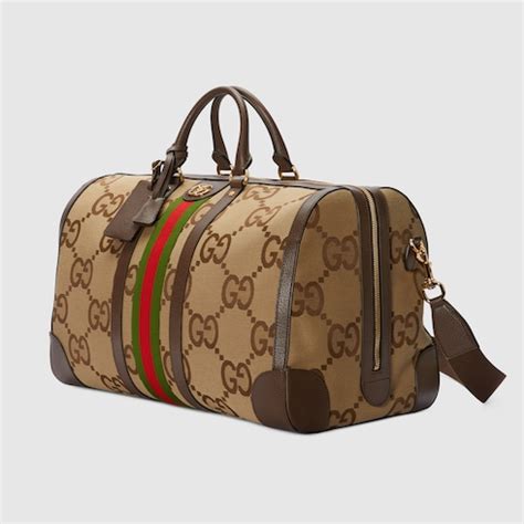 gucci jumbo gg duffle bag